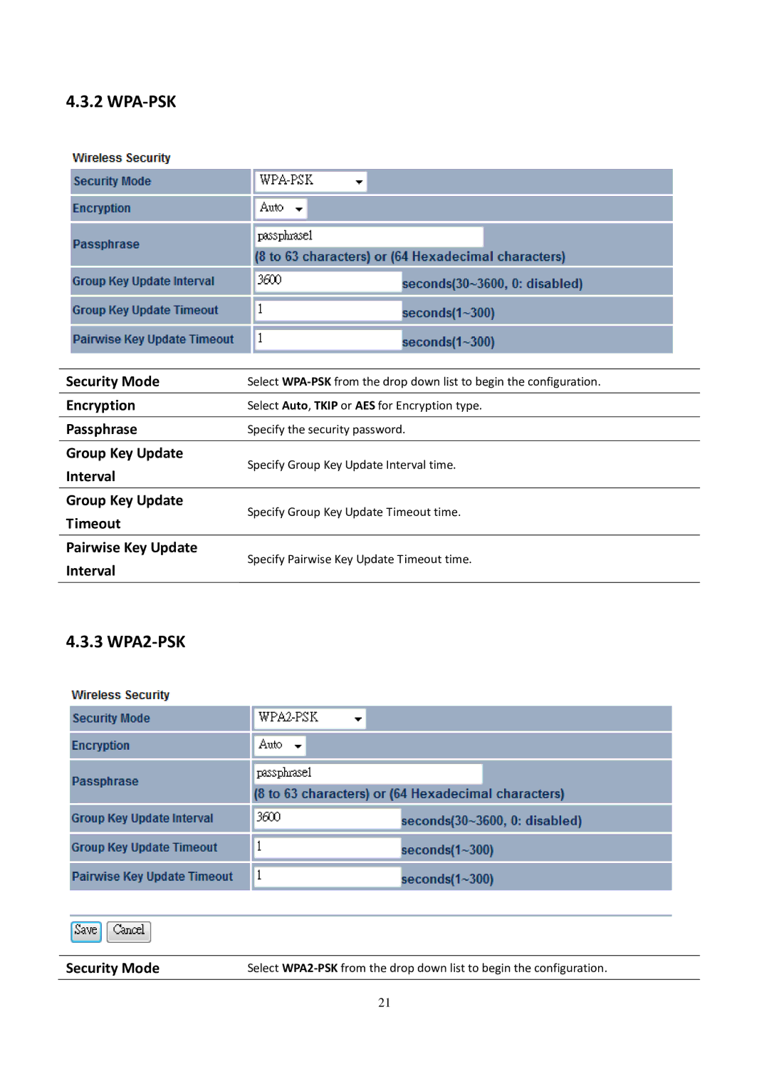 EnGenius Technologies EOC5611P user manual Wpa-Psk, 3 WPA2-PSK 