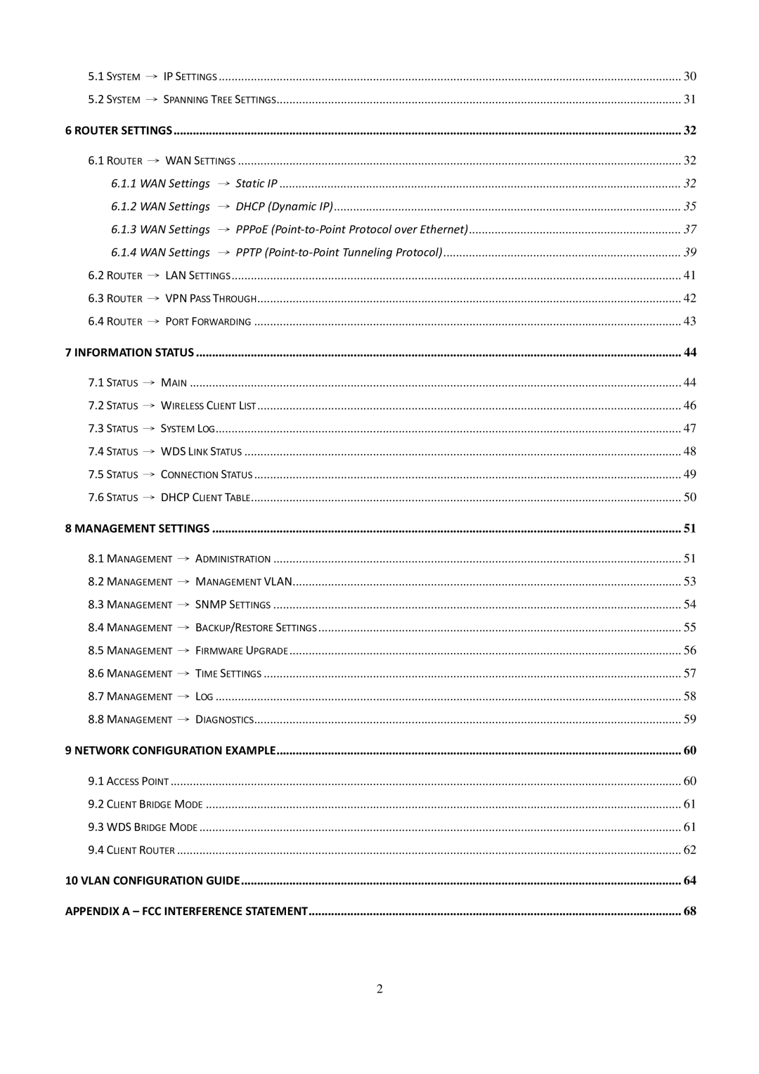 EnGenius Technologies EOC5611P user manual Network Configuration Example 