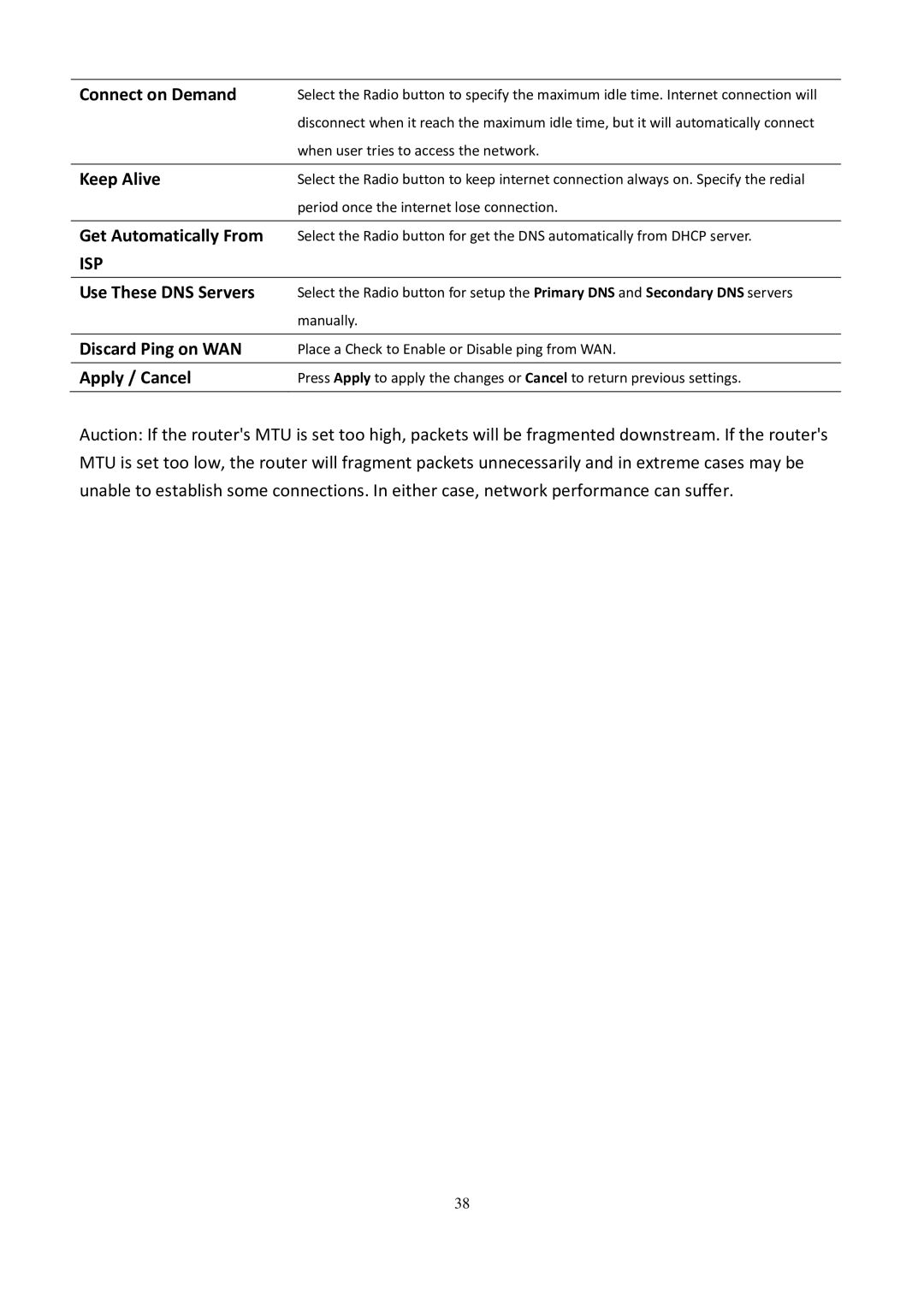 EnGenius Technologies EOC5611P user manual Connect on Demand, Keep Alive 