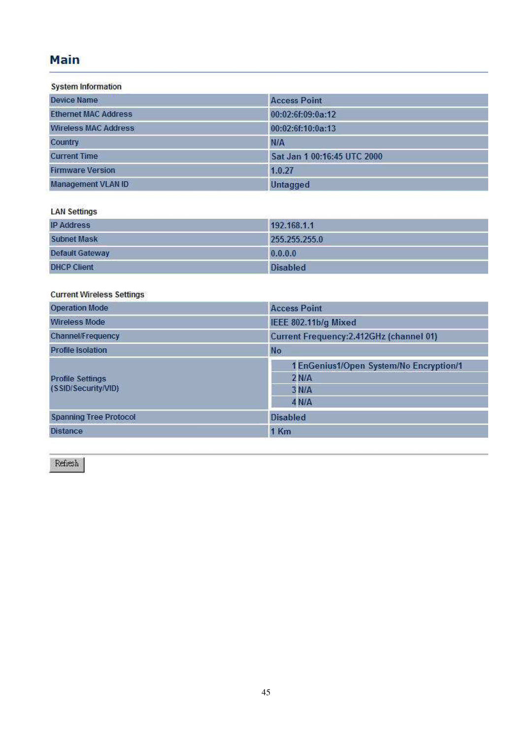 EnGenius Technologies EOC5611P user manual 