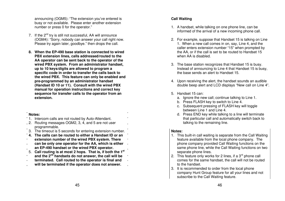 EnGenius Technologies EP-490 user manual 