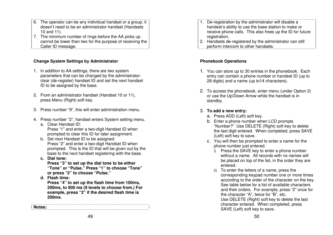 EnGenius Technologies EP-490 user manual Change System Settings by Administrator, Phonebook Operations, To add a new entry 