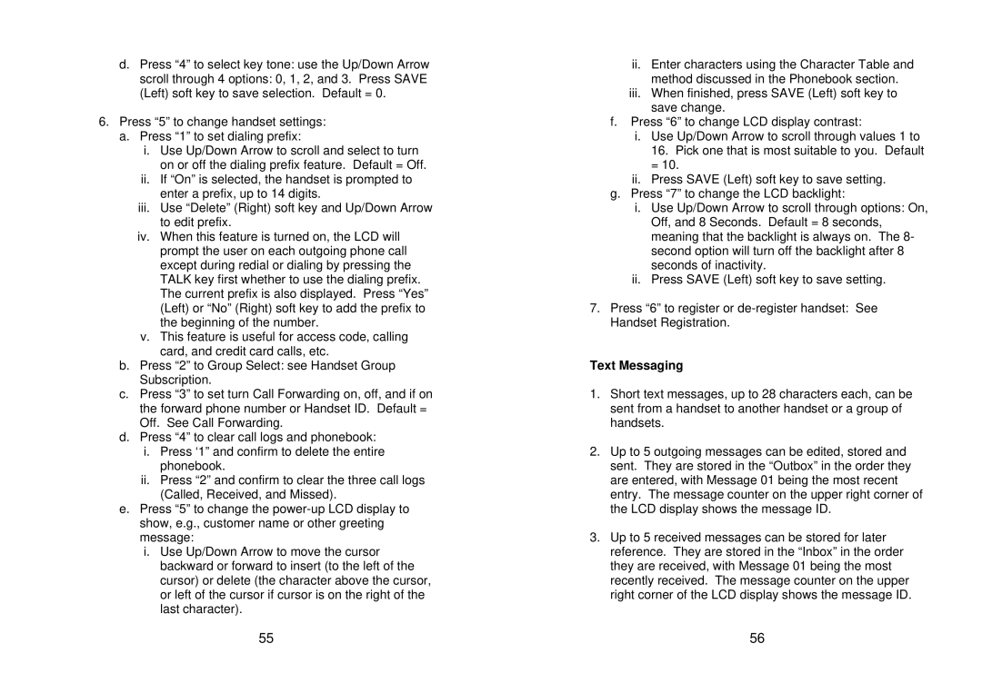 EnGenius Technologies EP-490 user manual Text Messaging 