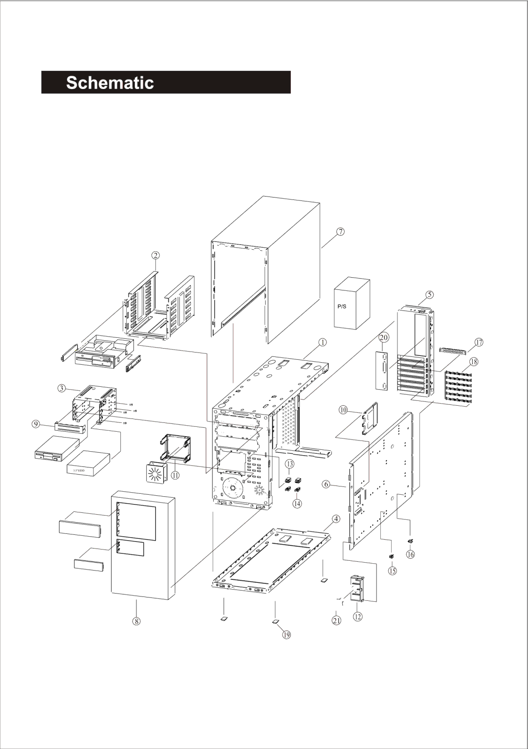 Enlight EN-7100 user manual 5HDD 