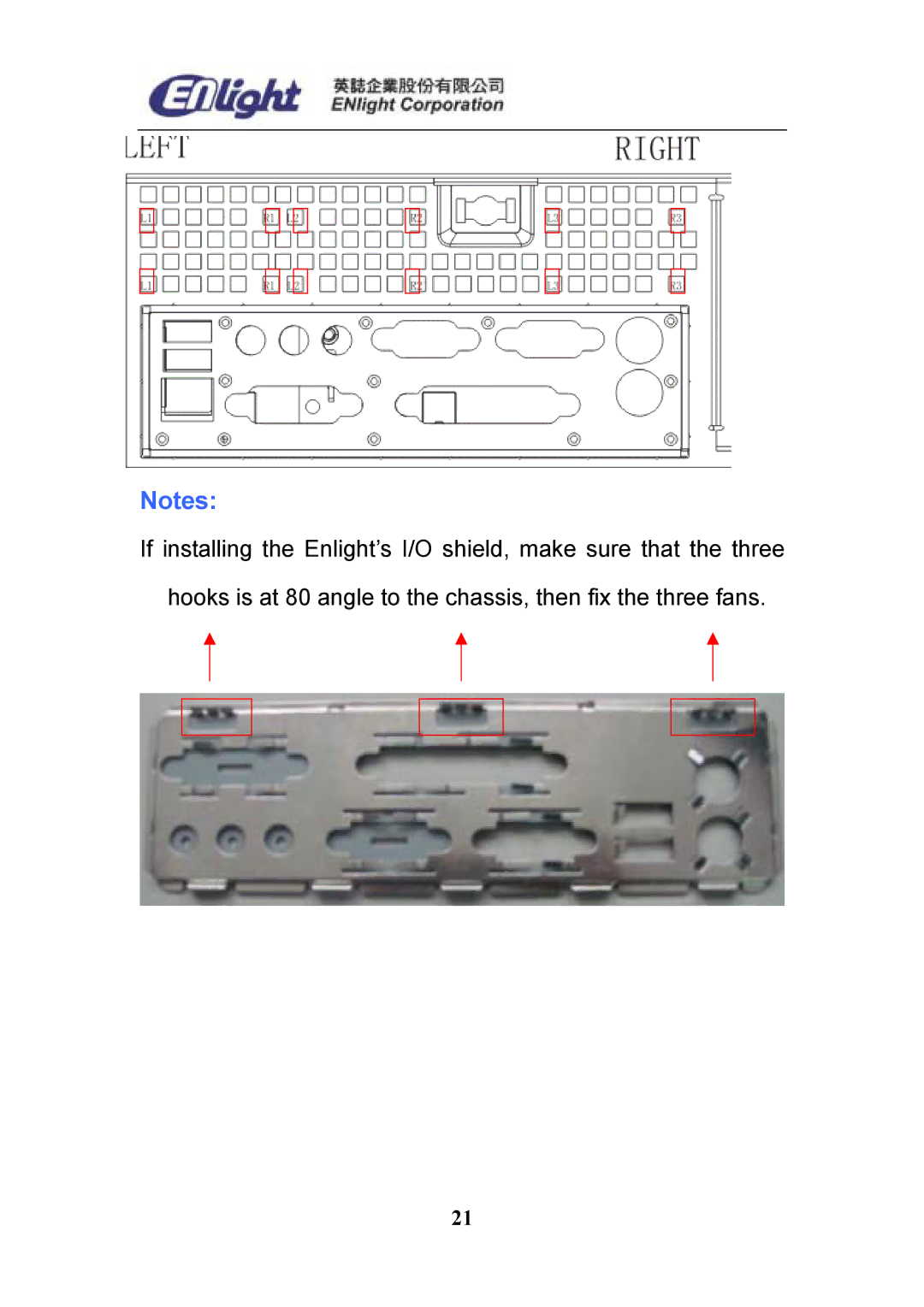 Enlight EN-898X user manual 