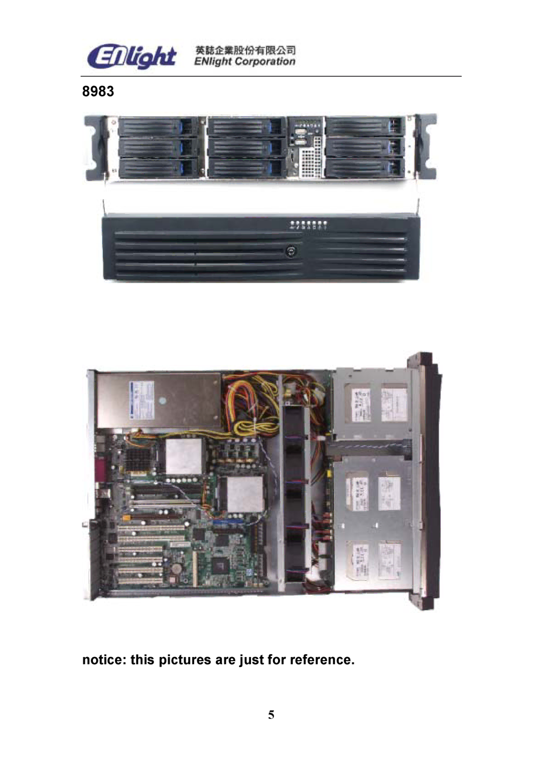 Enlight EN-898X user manual 8983 