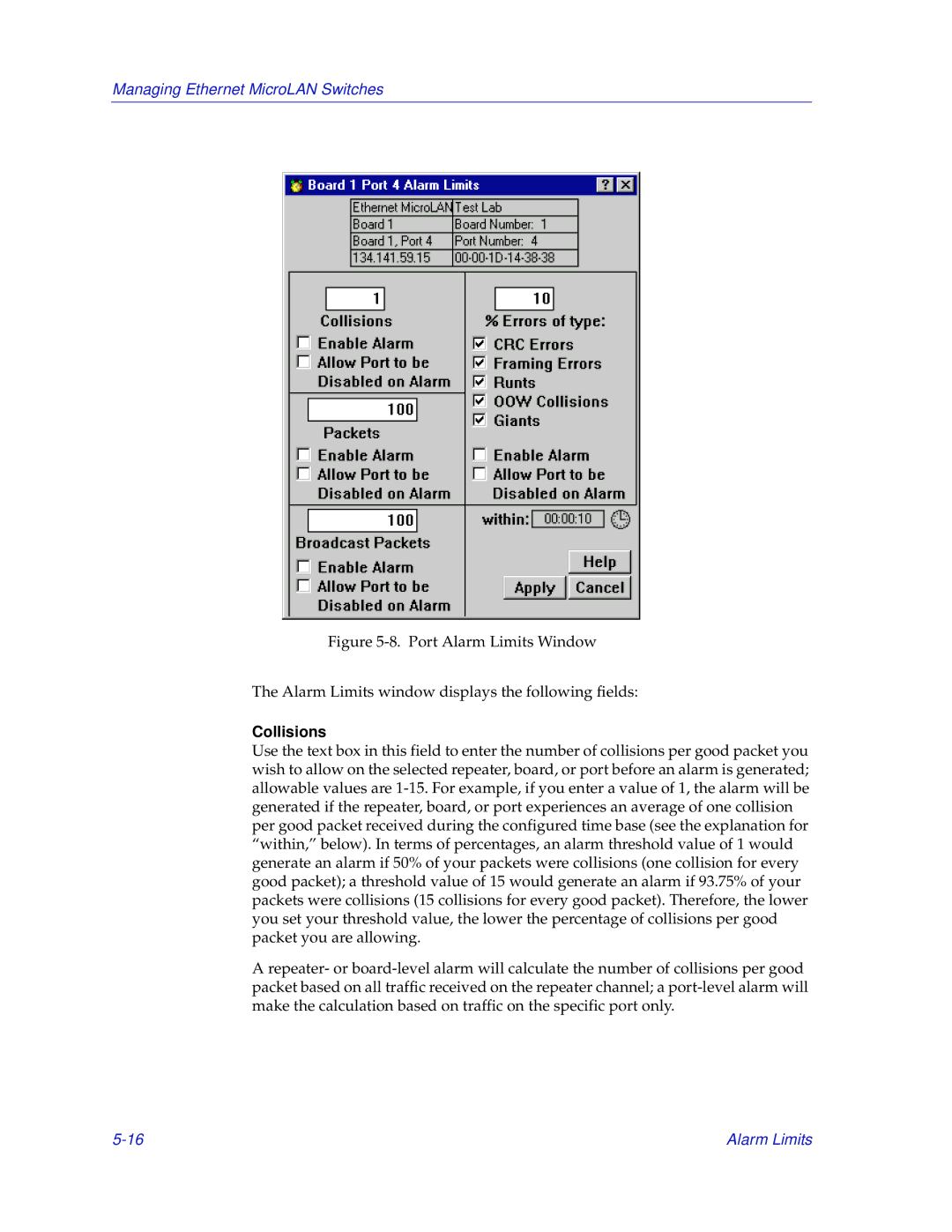 Enterasys Networks 2000 manual Collisions 