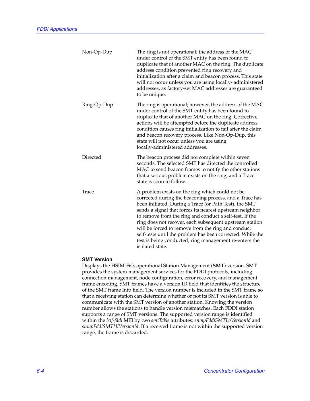 Enterasys Networks 2000 manual SMT Version 