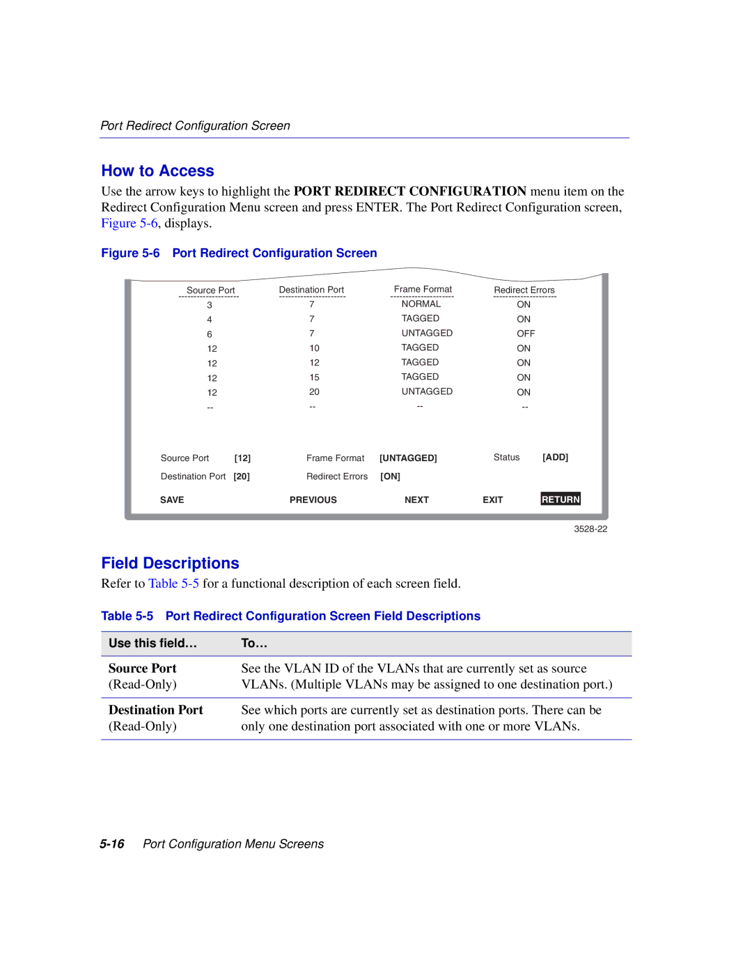 Enterasys Networks 2E253, 2H253, 2H252, 2H258 manual Source Port, Destination Port 