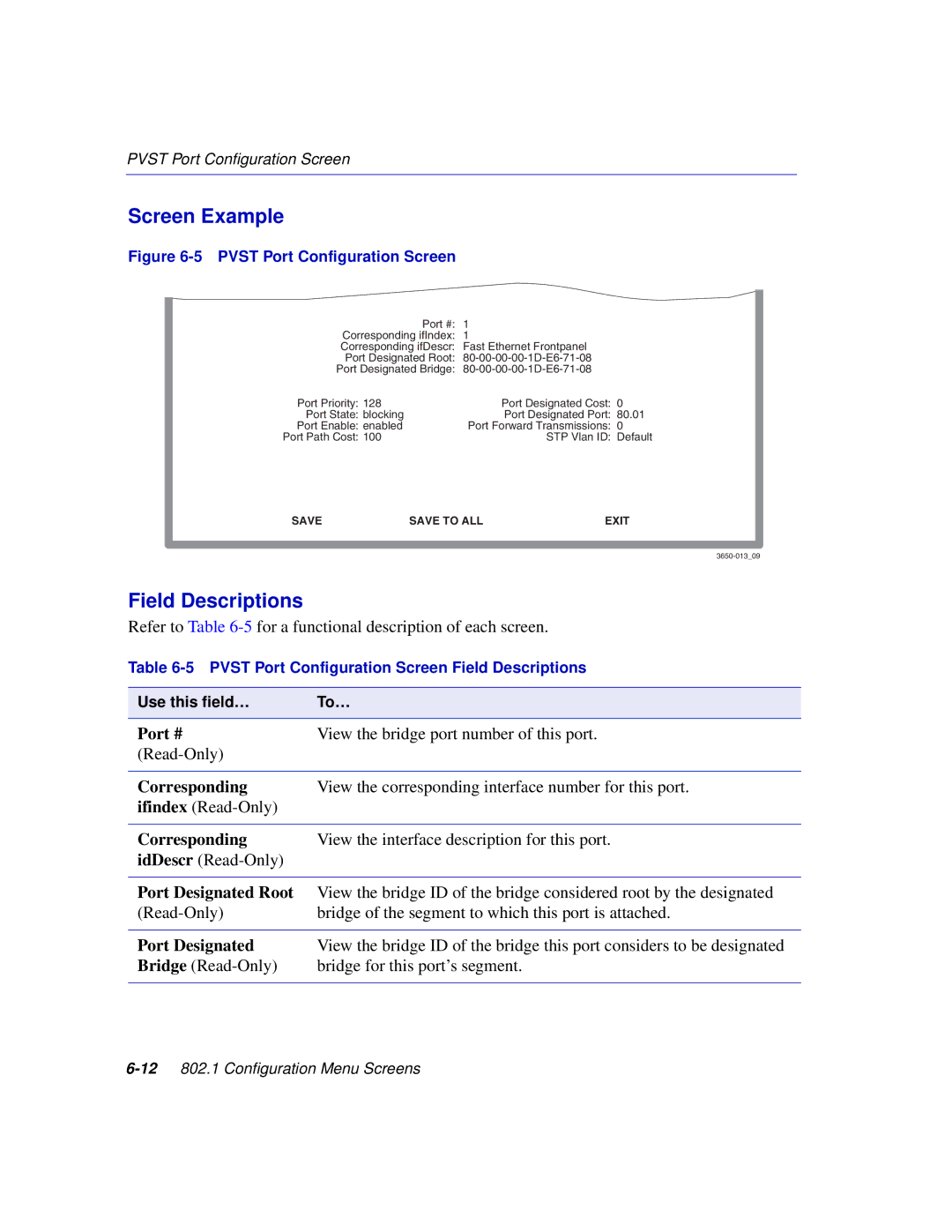 Enterasys Networks 2H252, 2E253, 2H253, 2H258 manual Corresponding, Port Designated Root 