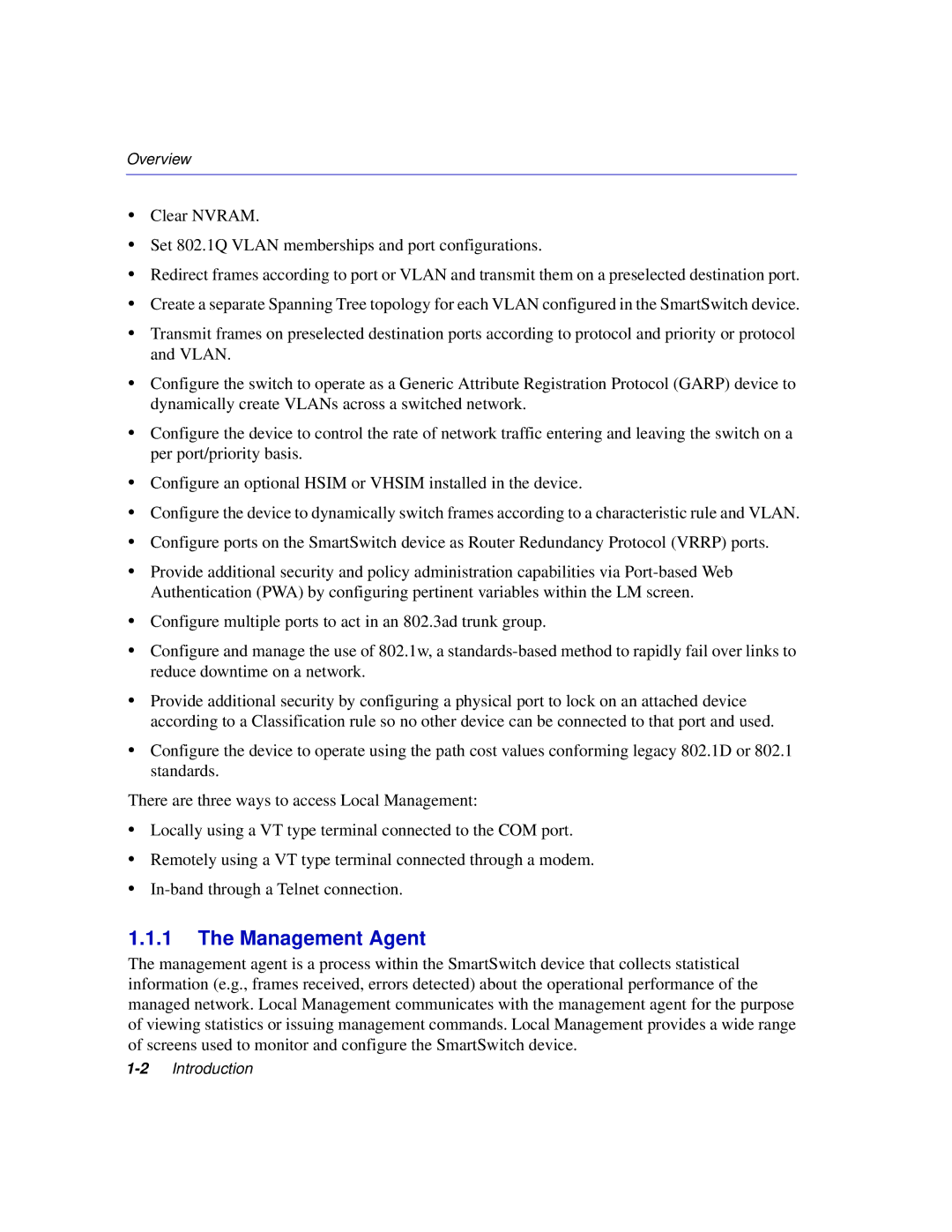 Enterasys Networks 2H252, 2E253, 2H253, 2H258 manual Management Agent 