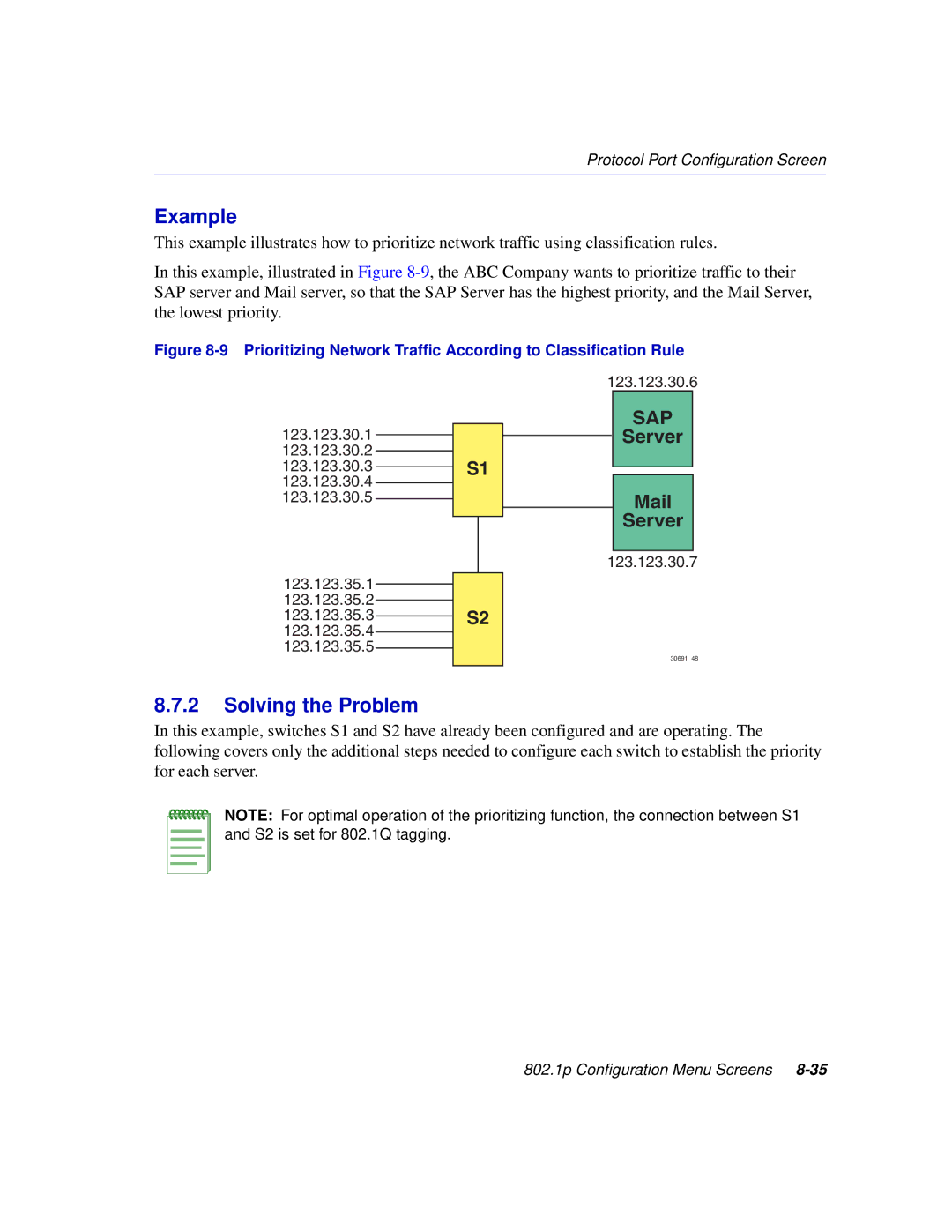 Enterasys Networks 2H253, 2E253, 2H252, 2H258 manual Example, Solving the Problem 