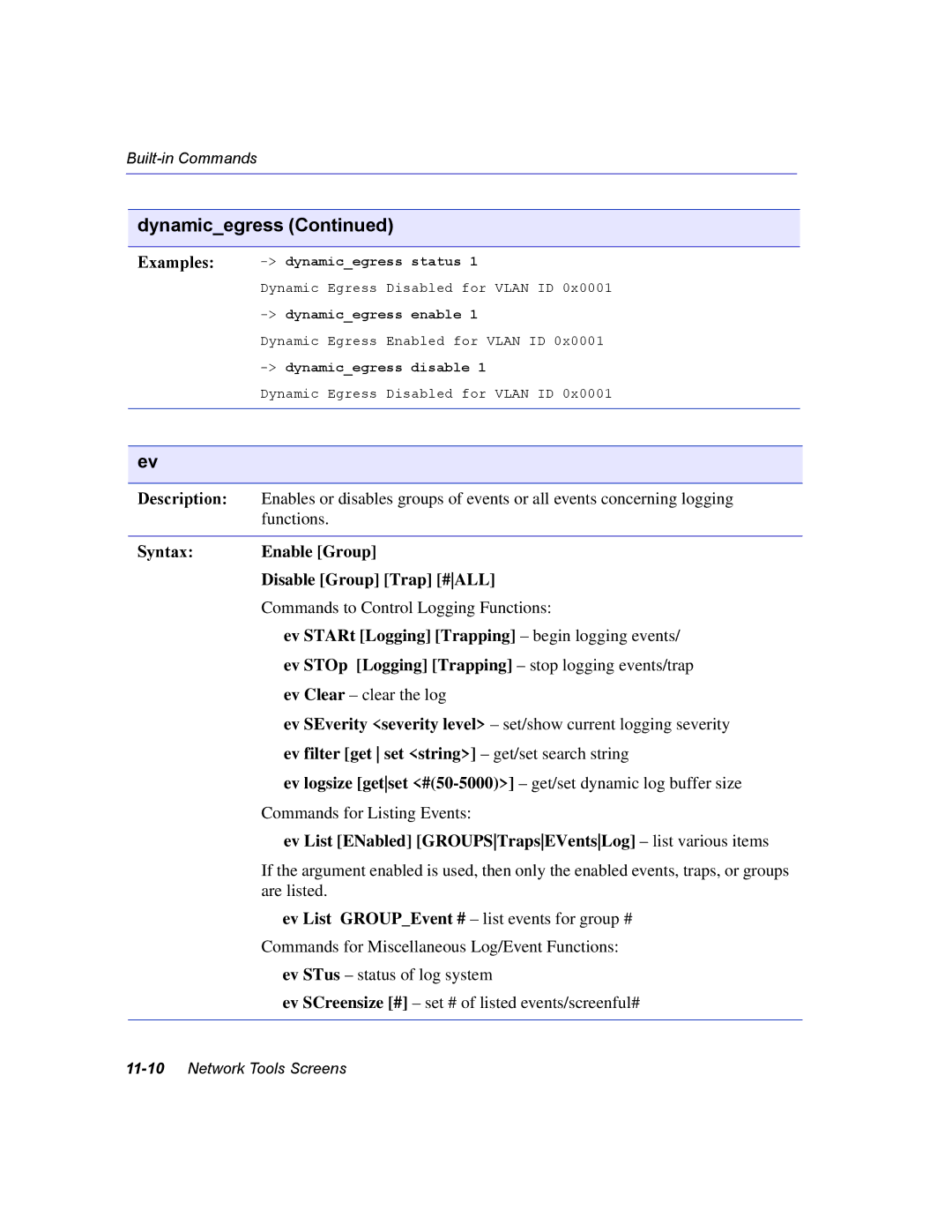 Enterasys Networks 2H252, 2E253, 2H253, 2H258 manual Syntax Enable Group Disable Group Trap #ALL 