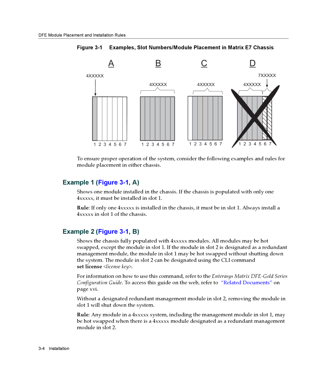 Enterasys Networks 4G4205-72, 4G4285-49 manual Example 1 -1, a, Example 2 -1, B 