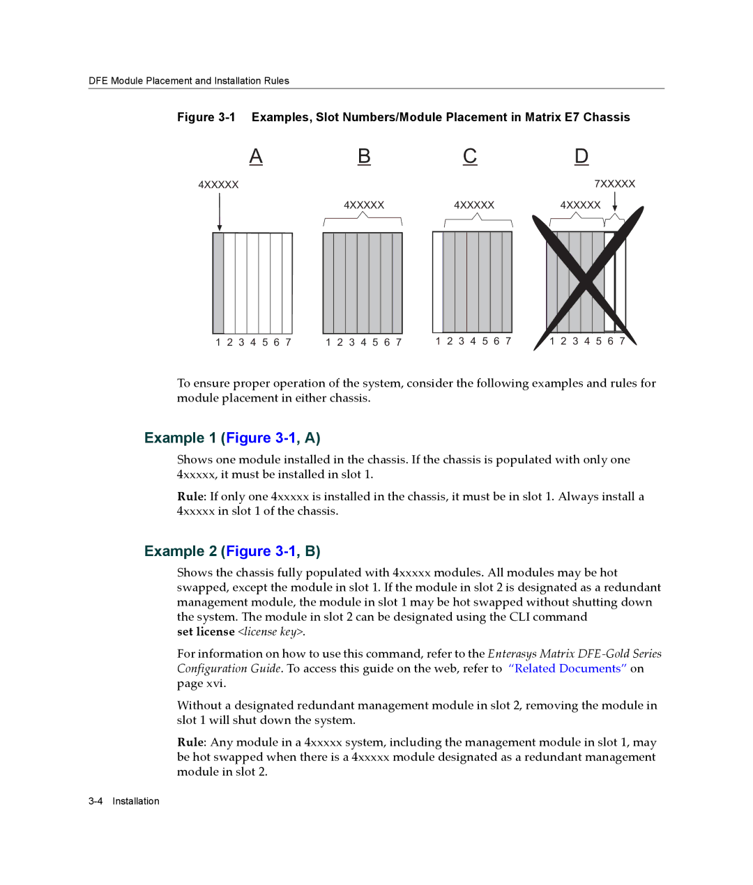 Enterasys Networks 4H4203-72, 4H4284-49, 4H4202-72, 4H4283-49, 4H4282-49 manual Example 1 -1, a, Example 2 -1, B 