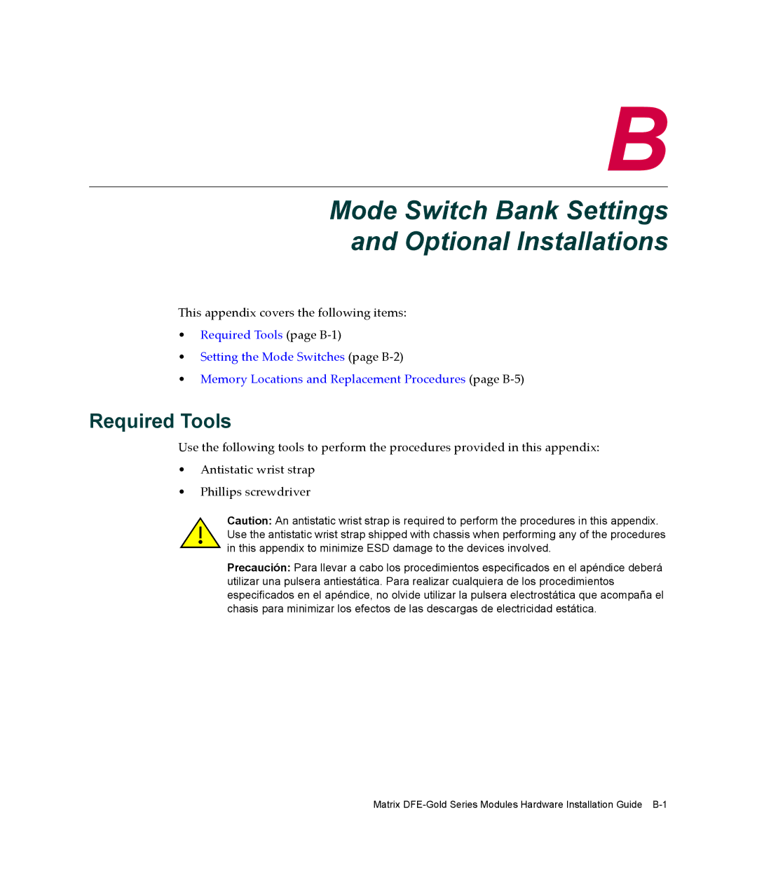 Enterasys Networks 4H4284-49, 4H4202-72, 4H4283-49 manual Mode Switch Bank Settings Optional Installations, Required Tools 