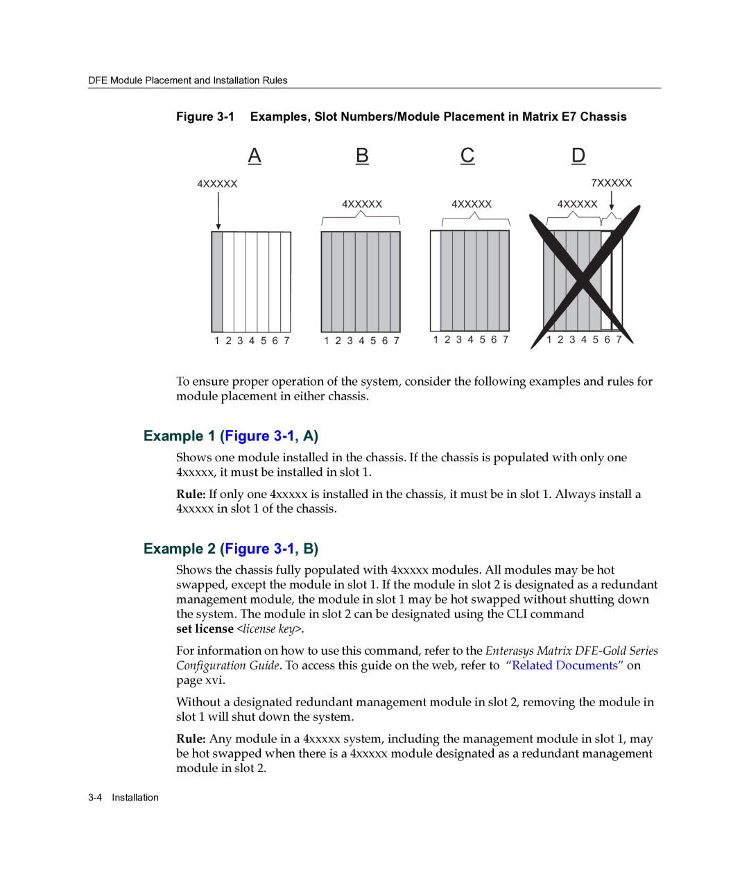 Enterasys Networks 4H4203-72, 4H4284-49, 4H4202-72, 4H4283-49, 4H4282-49 manual Example 1 -1, a, Example 2 -1, B 