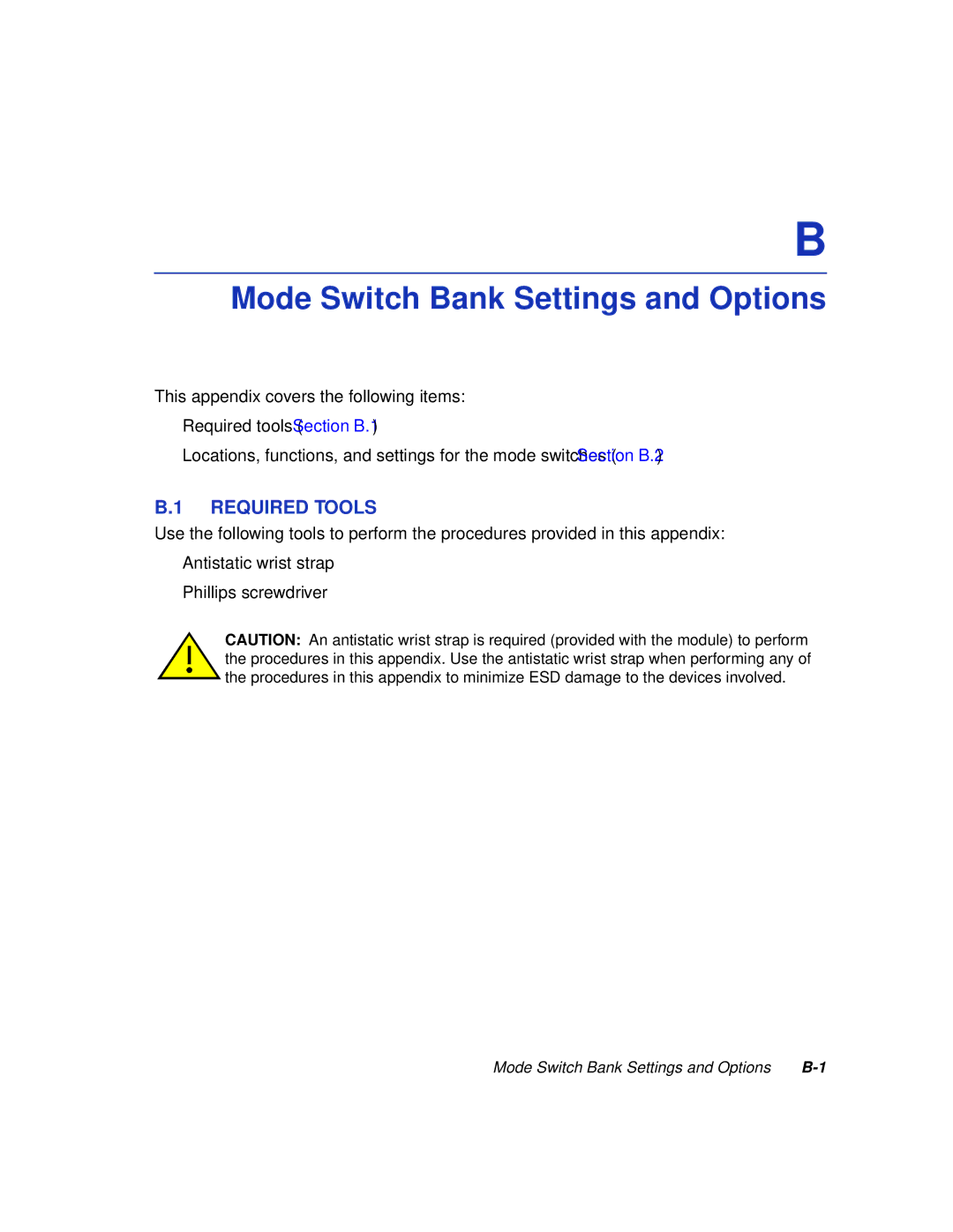 Enterasys Networks 5H102-48, 5H103-48 manual Mode Switch Bank Settings and Options, Required Tools 