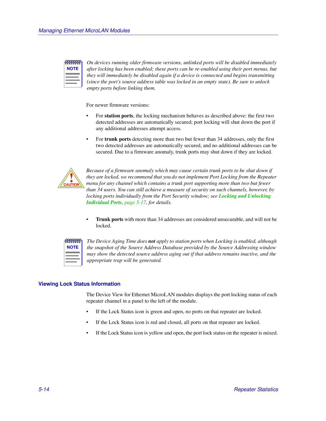 Enterasys Networks Matrix E7, 6000 manual Viewing Lock Status Information 