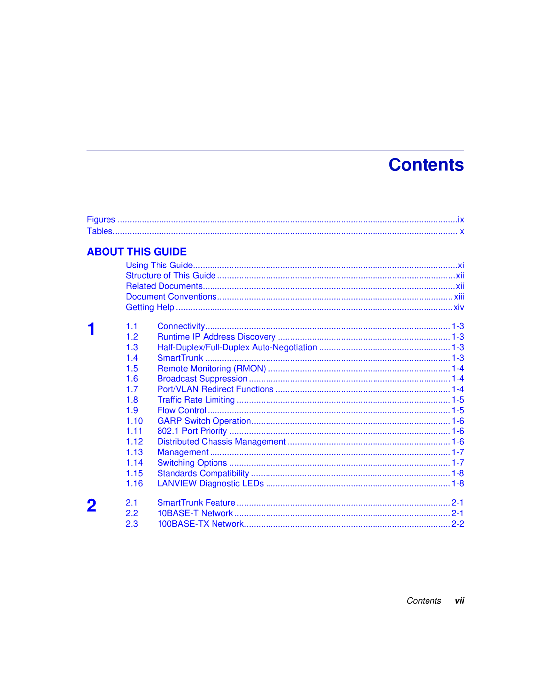 Enterasys Networks 6H302-48 manual Contents 