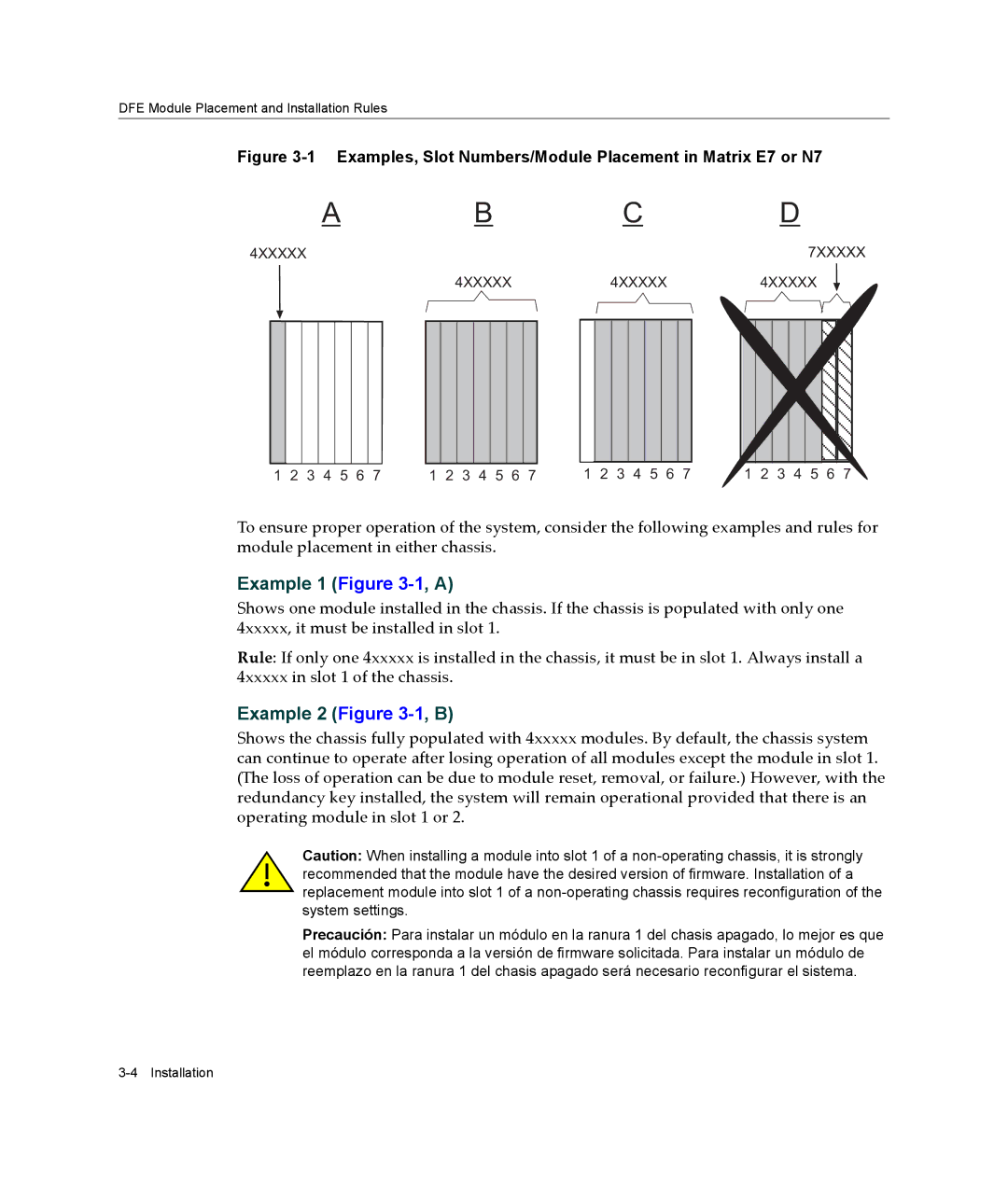 Enterasys Networks 9033989-06, 6H308-48, 4H4285-49 manual Example 1 -1, a 