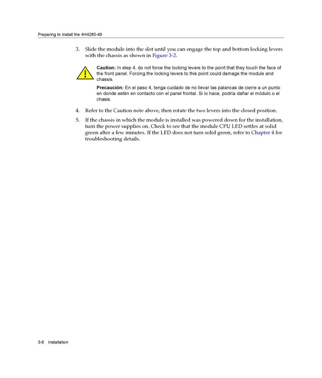 Enterasys Networks 6H308-48, 9033989-06 manual Preparing to Install the 4H4285-49 