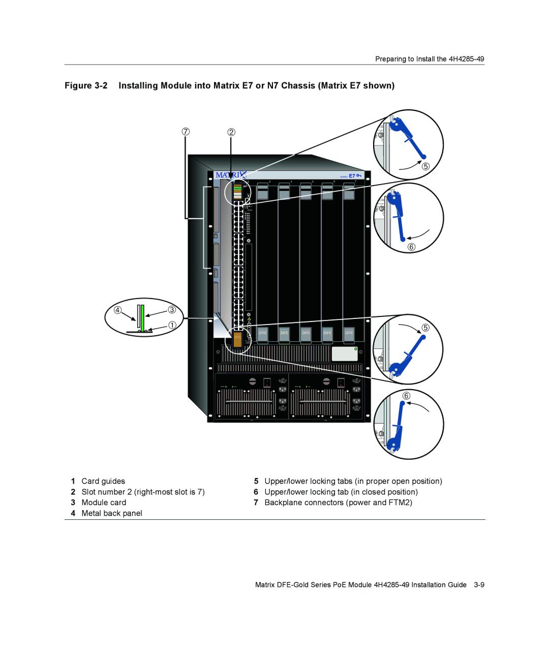 Enterasys Networks 4H4285-49, 6H308-48, 9033989-06 manual Card guides 