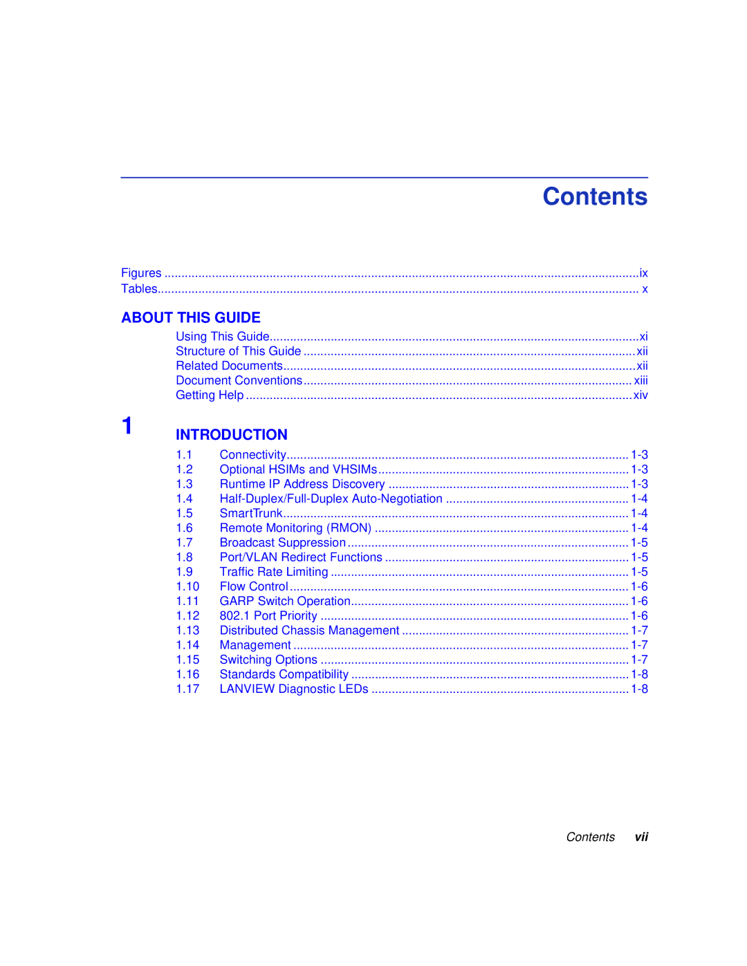 Enterasys Networks 6H352-25 manual Contents 