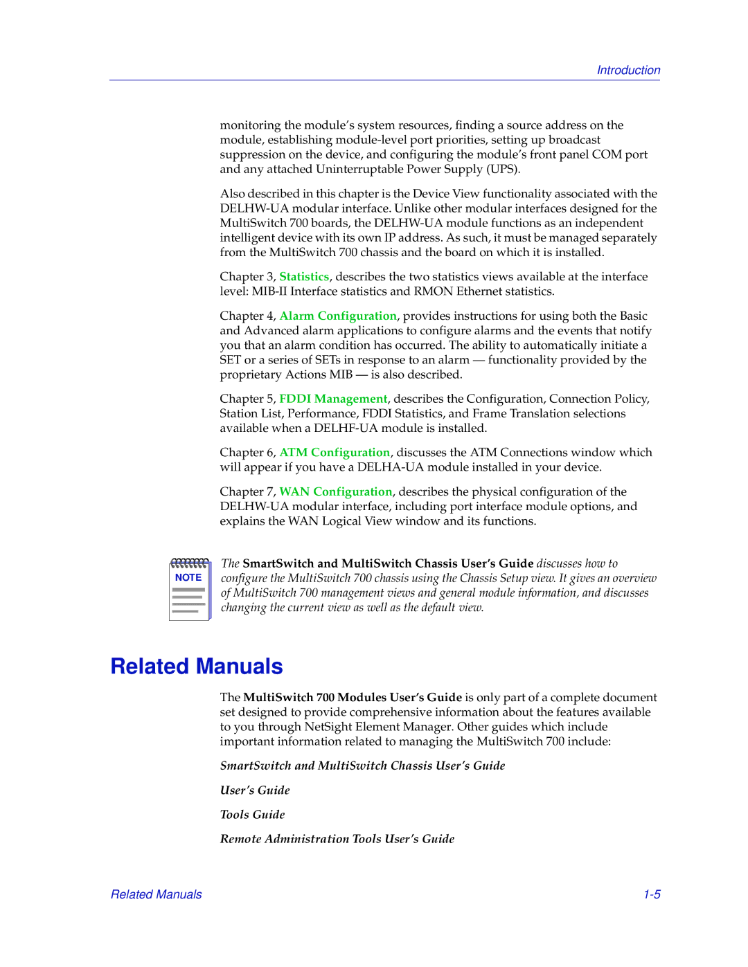 Enterasys Networks 700 manual Related Manuals 