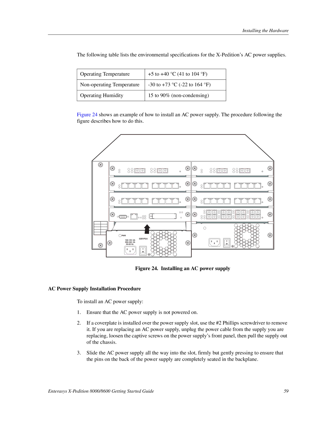 Enterasys Networks 8000/8600 manual SSR-8 