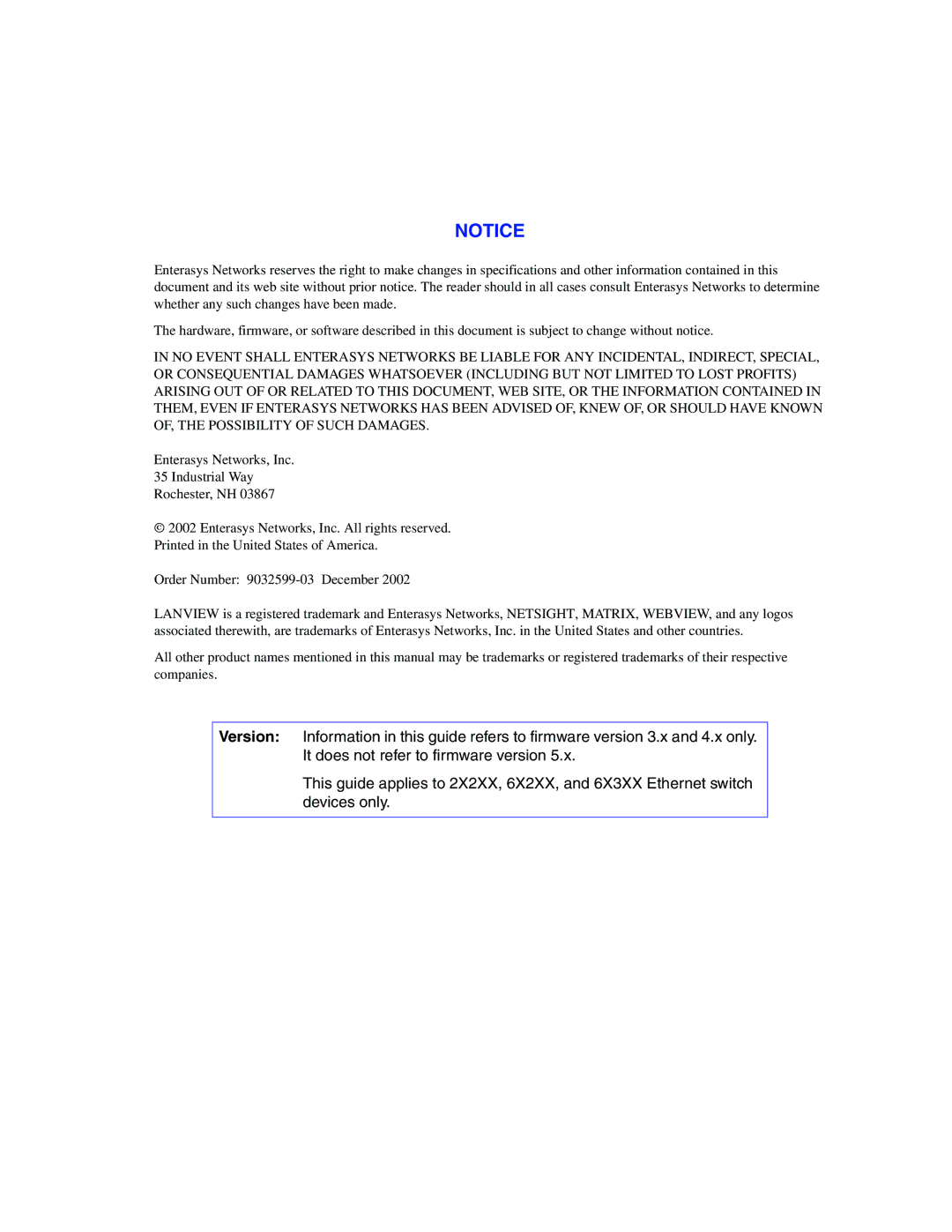 Enterasys Networks 802.1Q manual 