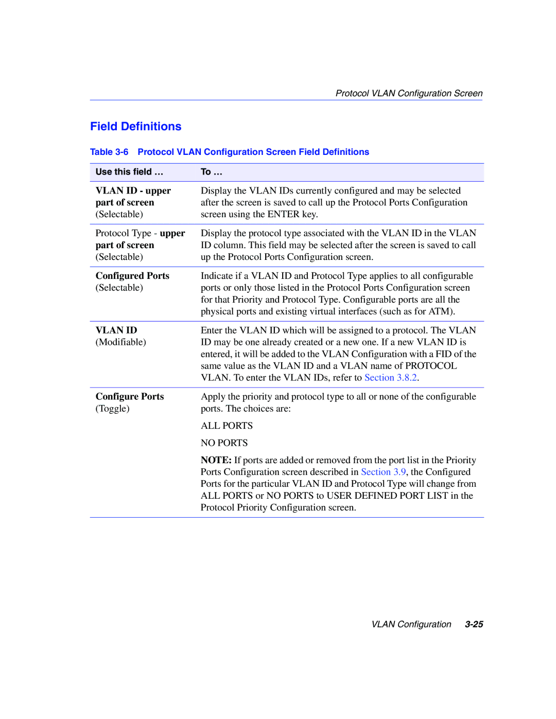 Enterasys Networks 802.1Q manual Vlan ID 