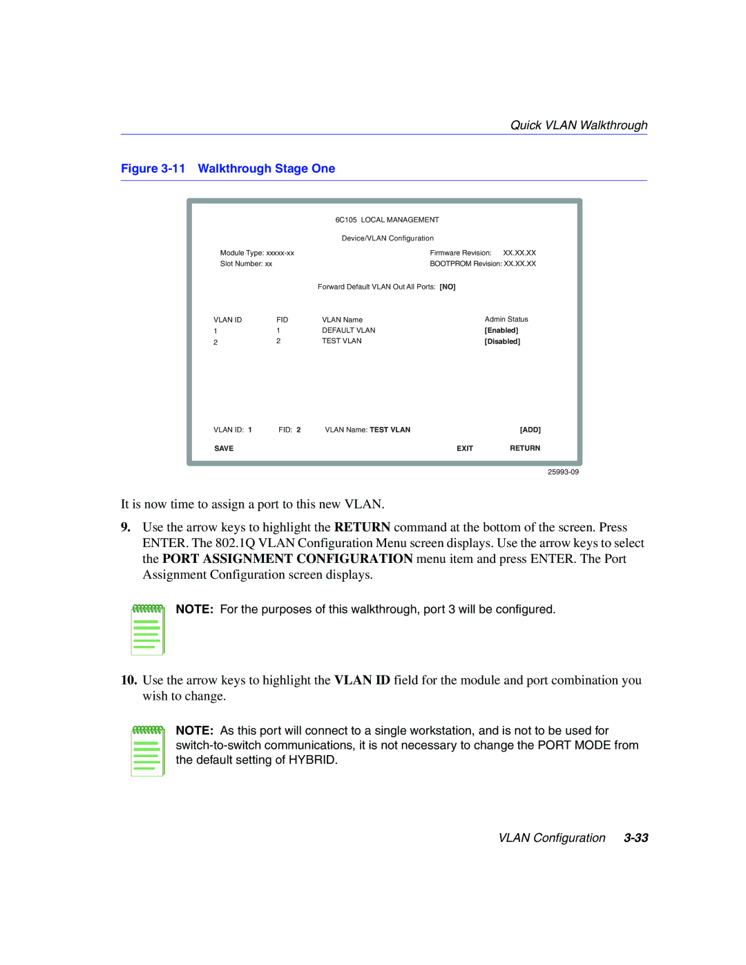 Enterasys Networks 802.1Q manual Walkthrough Stage One 