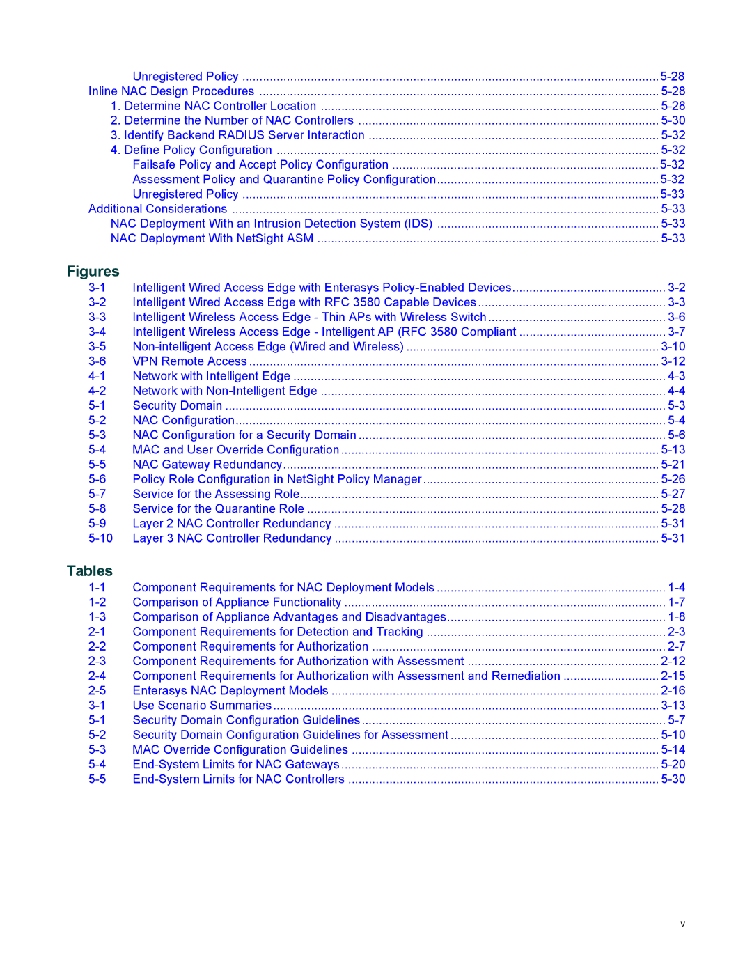 Enterasys Networks 9034385 manual Figures, Tables 