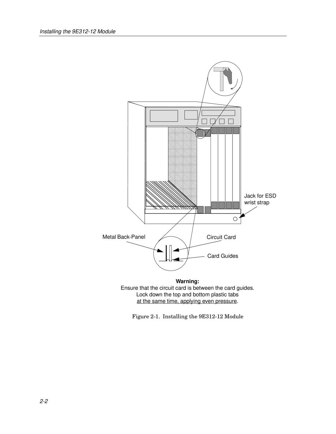 Enterasys Networks manual Installing the 9E312-12 Module 