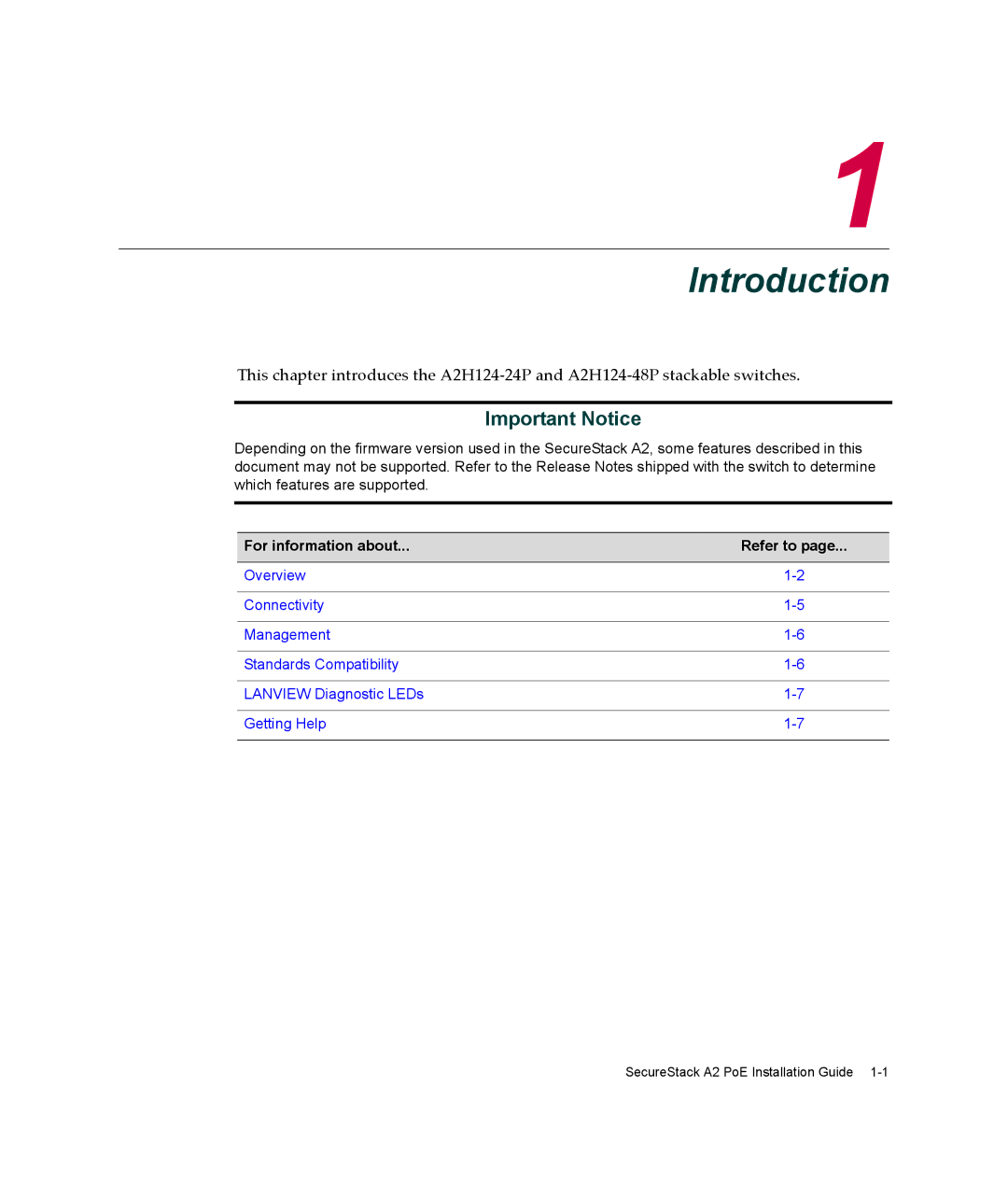 Enterasys Networks A2H124-24P, A2H124-48P manual Introduction 