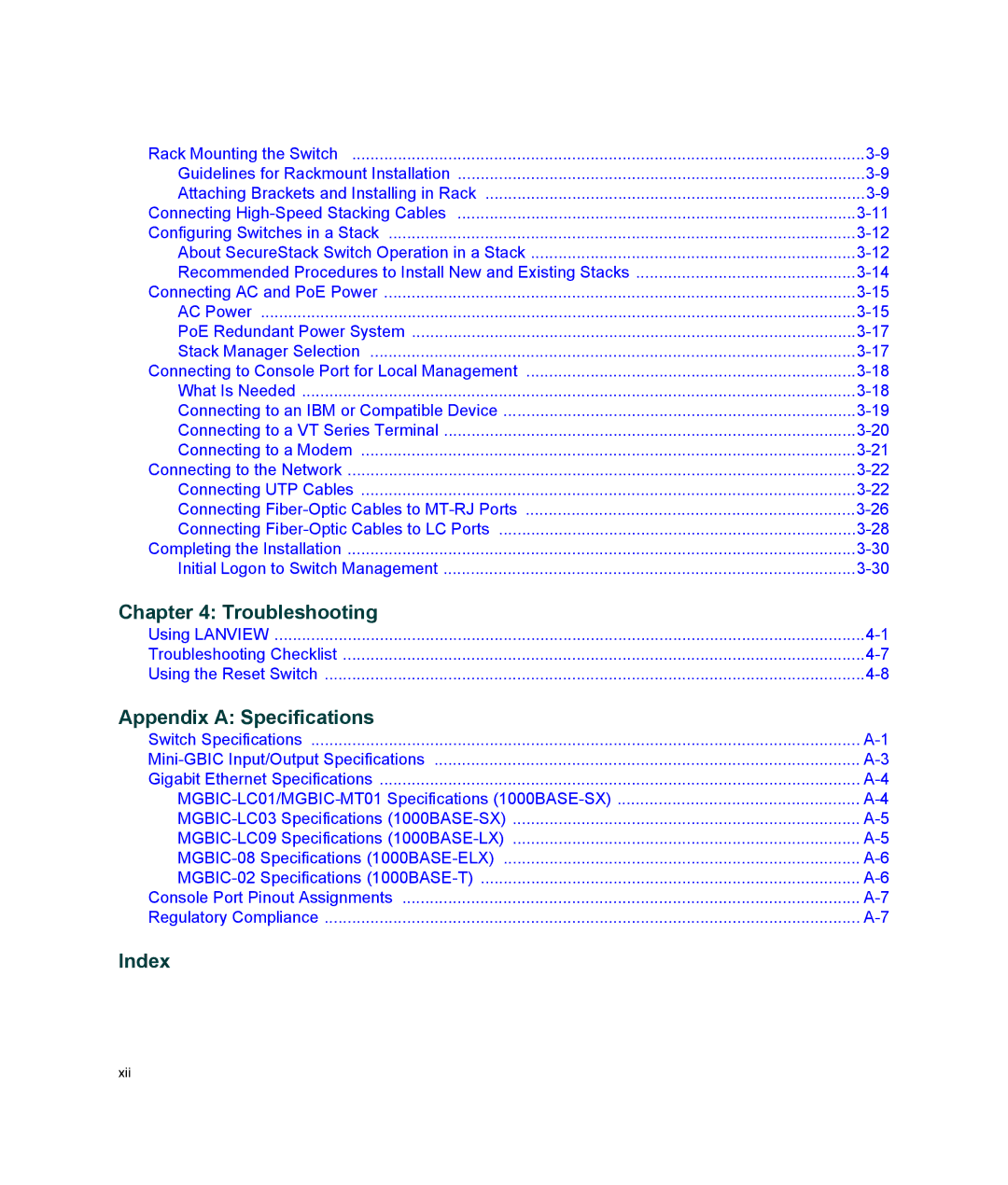 Enterasys Networks B3G124-24P, B3G124-48P manual Troubleshooting 