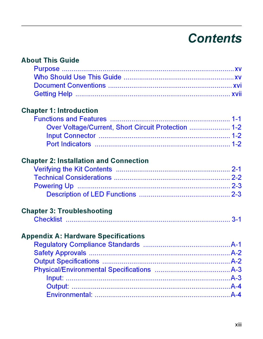 Enterasys Networks BL-69108ENT, BL-69551ENT manual Contents 