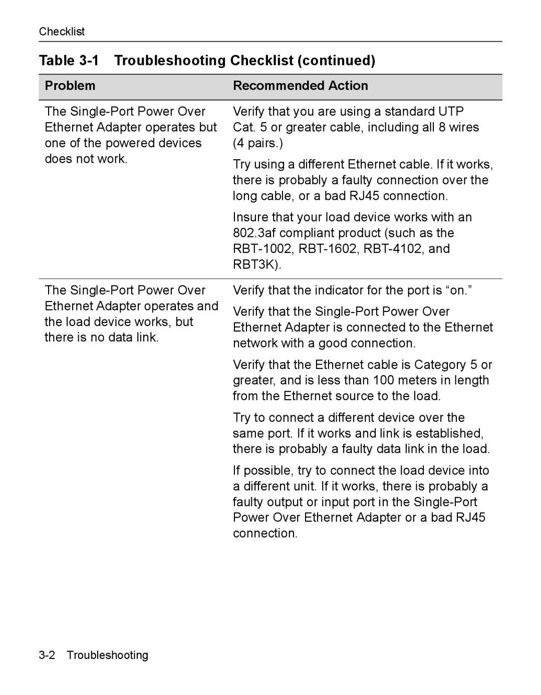 Enterasys Networks BL-69551ENT, BL-69108ENT manual RBT3K 