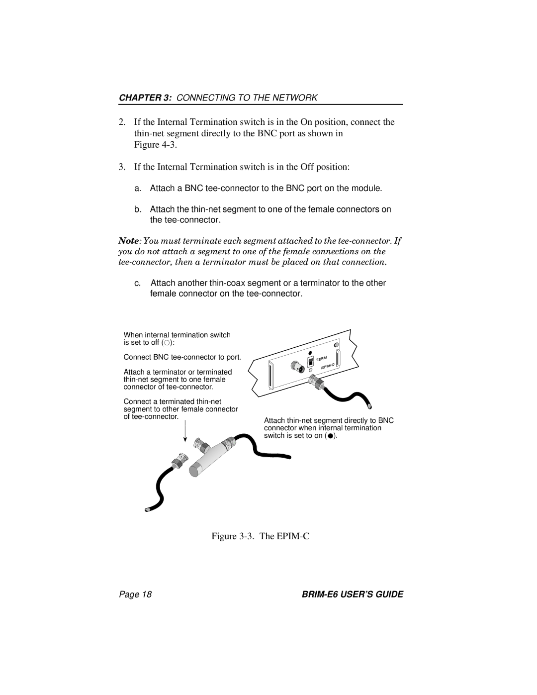 Enterasys Networks BRIM-E6 manual Epim-C 