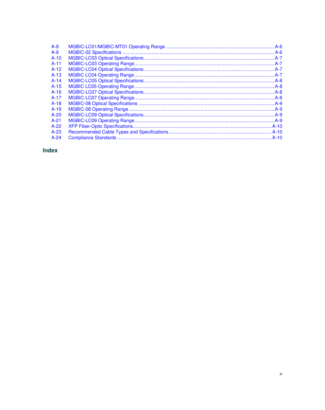 Enterasys Networks G3G124-24P, G3G170-24 manual Index 