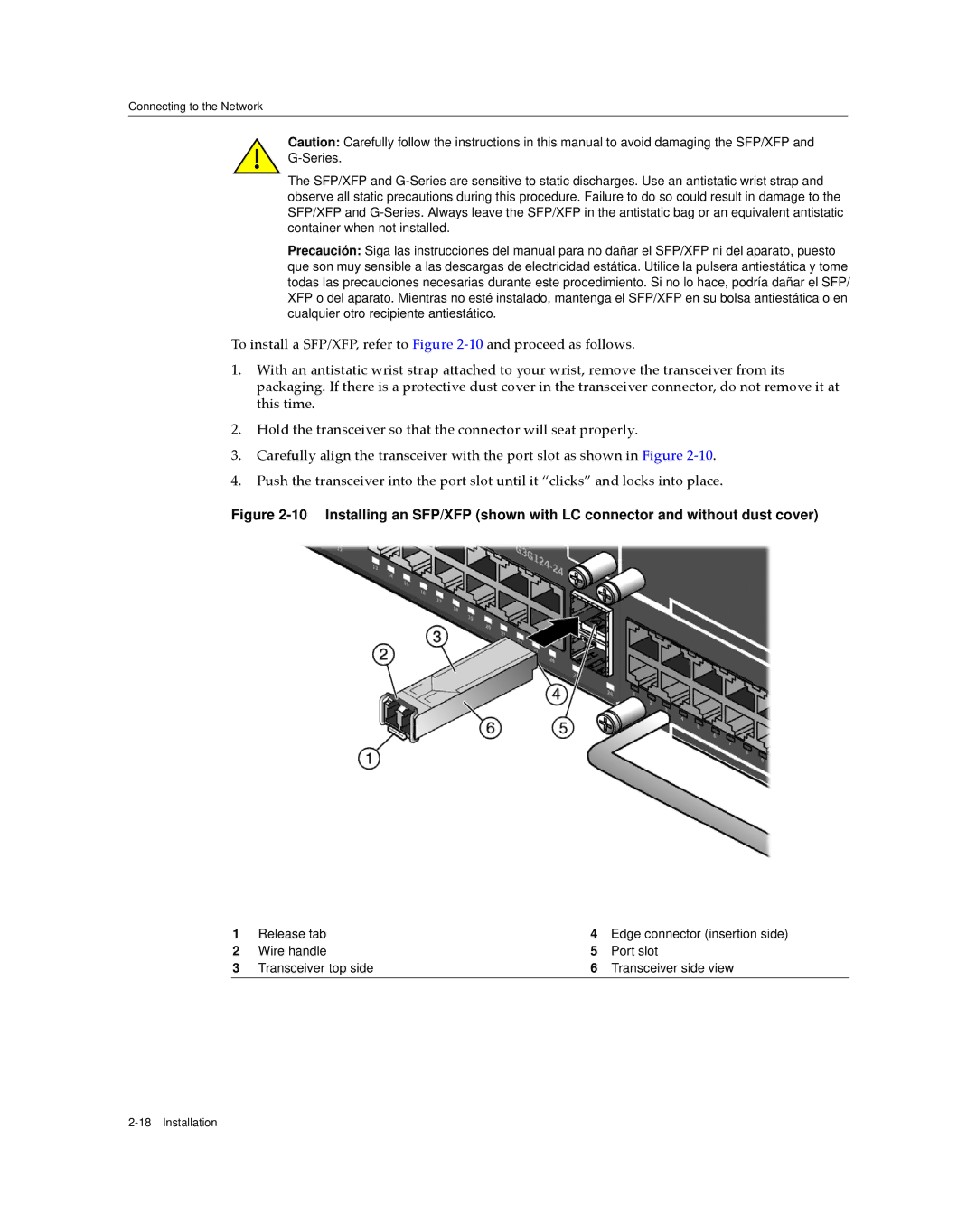 Enterasys Networks G3G124-24P, G3G170-24 manual Connecting to the Network 