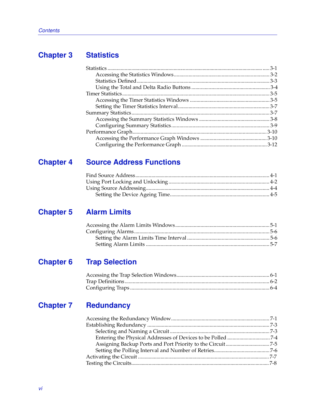 Enterasys Networks IRM2 manual Chapter Trap Selection, Statistics 