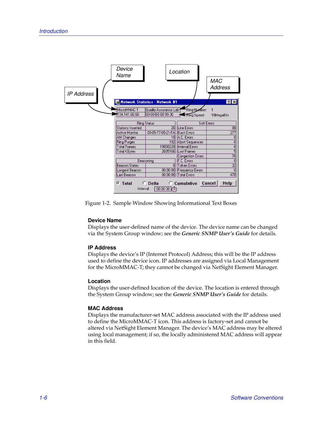 Enterasys Networks MicroMMAC-T manual Device Name, IP Address, Location, MAC Address 