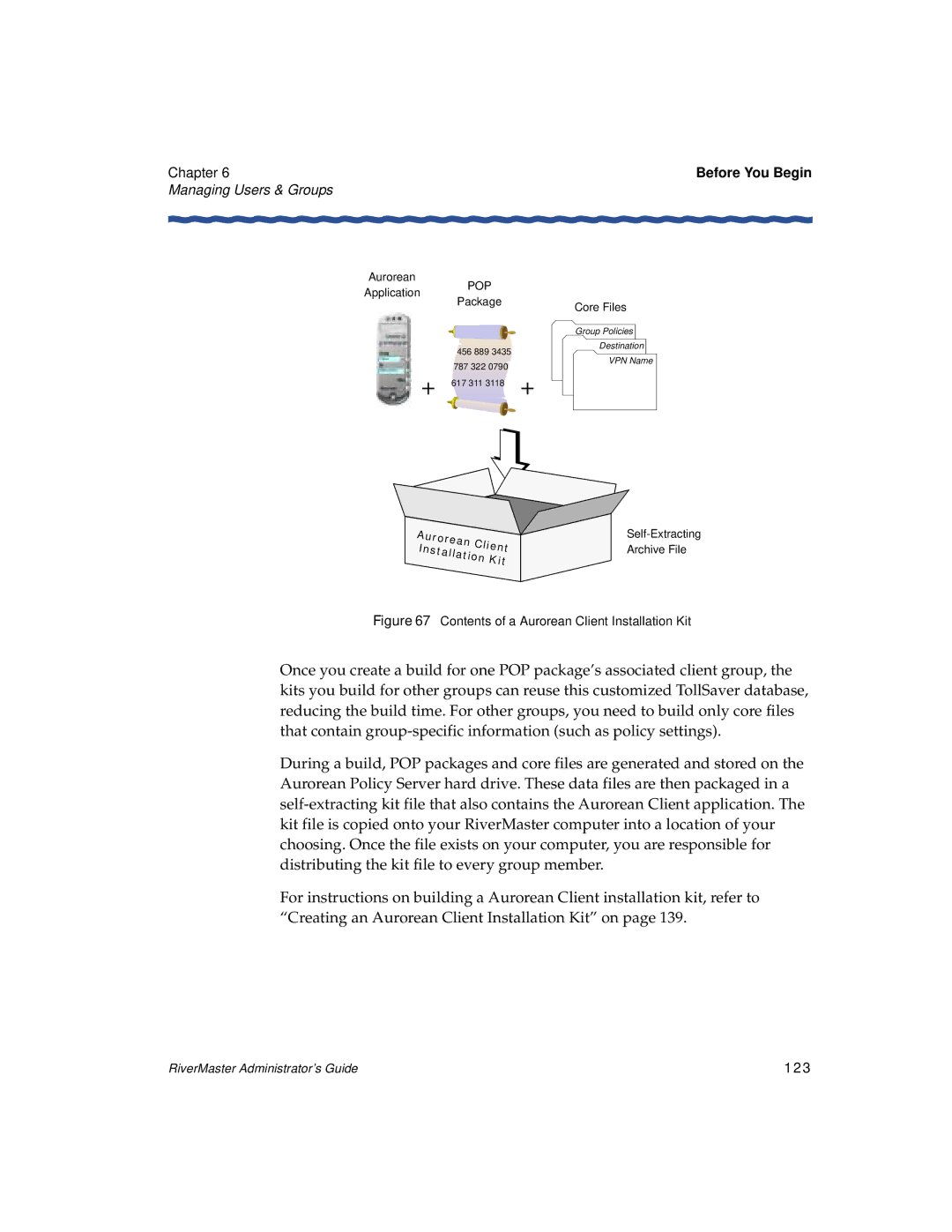 Enterasys Networks Network Card manual Contents of a Aurorean Client Installation Kit, 123 