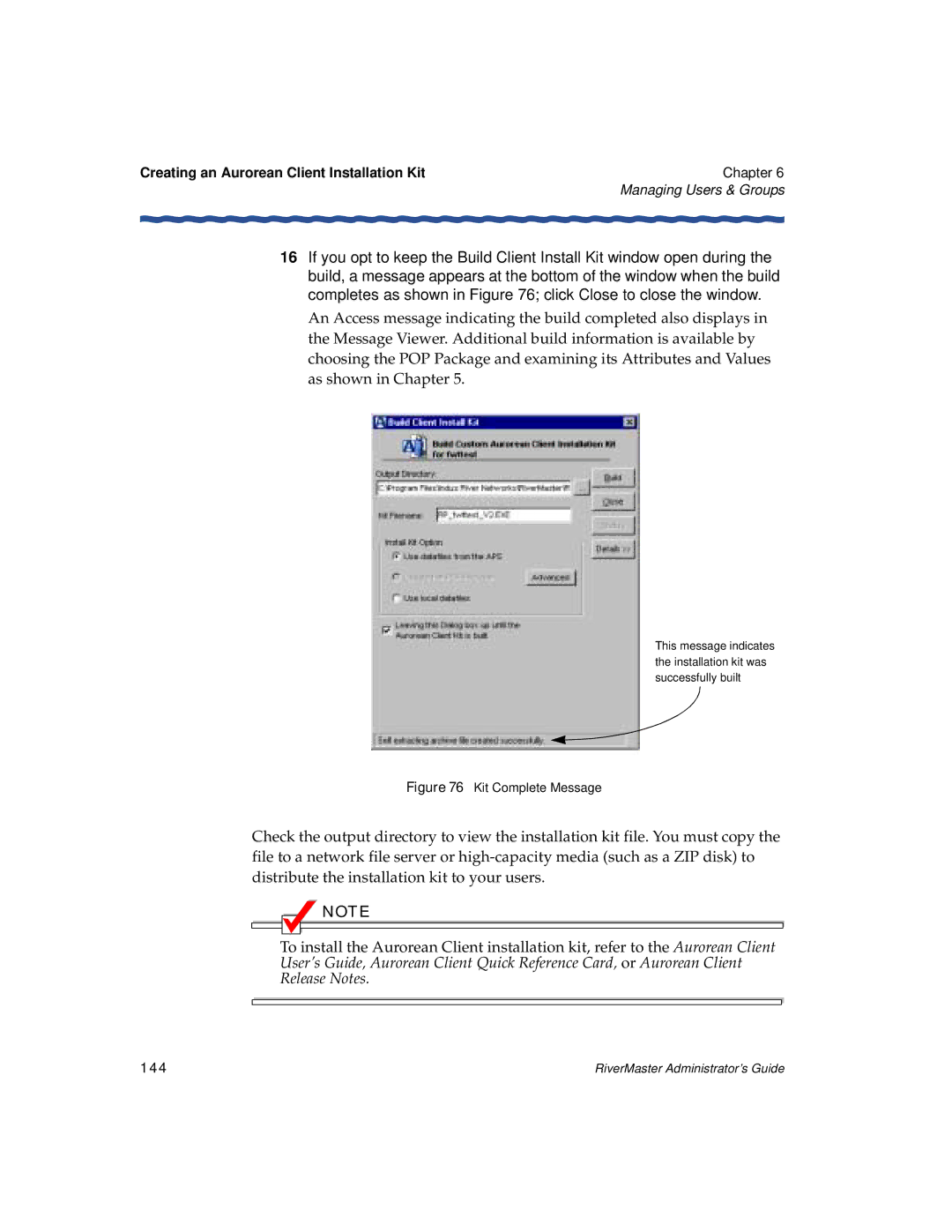 Enterasys Networks Network Card manual Kit Complete Message, 144 