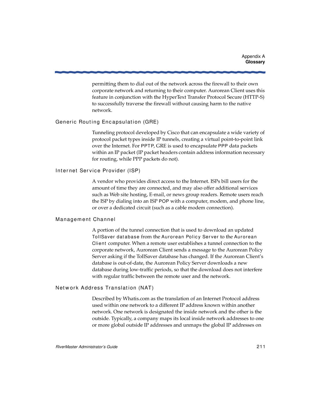 Enterasys Networks Network Card manual Generic Routing Encapsulation GRE, 211 