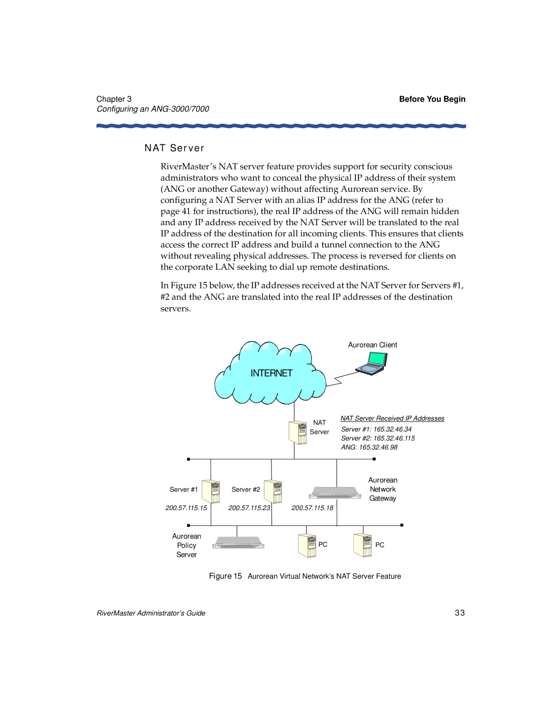 Enterasys Networks Network Card manual NAT Server, Aurorean, Gateway 