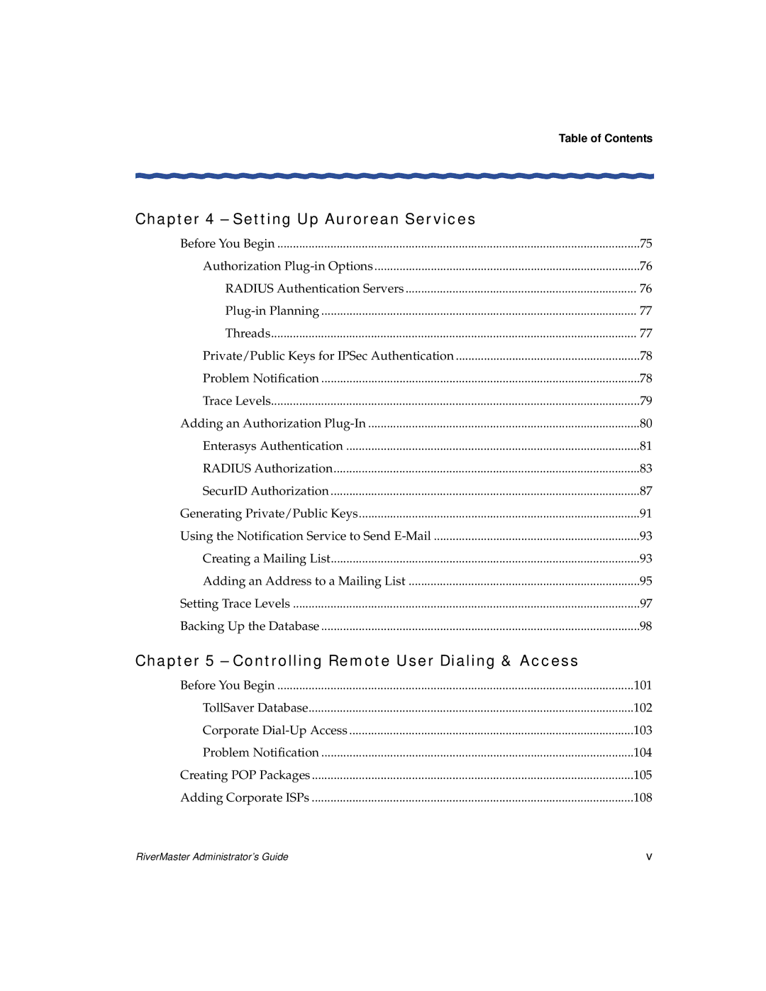 Enterasys Networks Network Card manual Setting Up Aurorean Services 