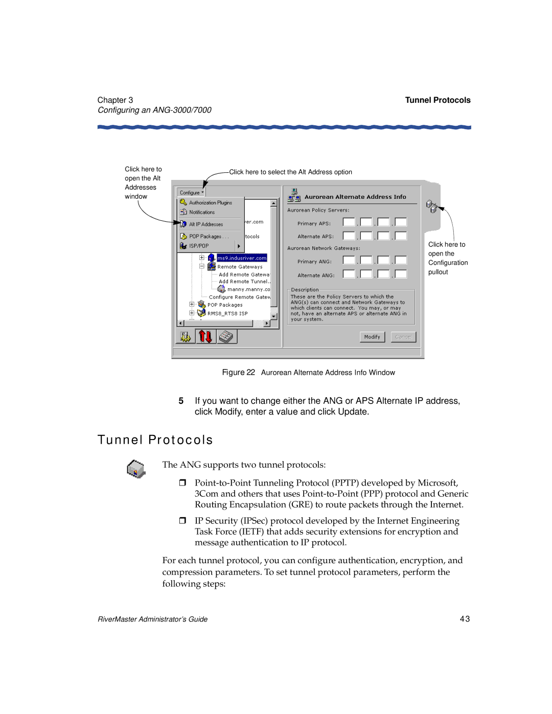 Enterasys Networks Network Card manual Tunnel Protocols 